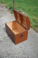 Dekenkist, Houten koffer, Ophalen, Overige materialen, Gebruikt, 45 tot 55 cm