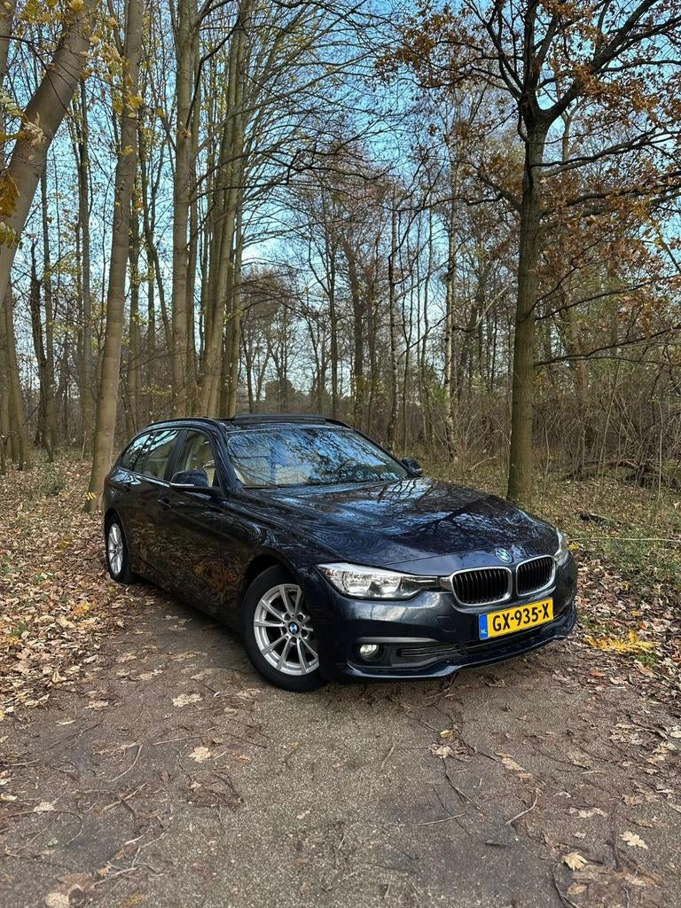 BMW 3-Serie 320d 163pk Efficientdynamics Ed. Aut 2015 Blauw, Auto's, BMW, Automaat, 745 kg, Achterwielaandrijving, 4 cilinders