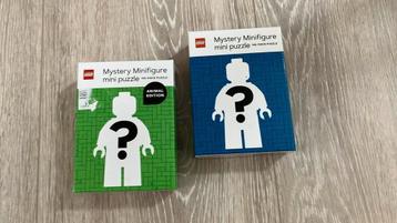 2 Lego puzzels van minifiguren nieuwstaat! beschikbaar voor biedingen