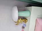 Mooie groene/roze lamp (led/bat.), Ophalen of Verzenden, Zo goed als nieuw, Minder dan 50 cm