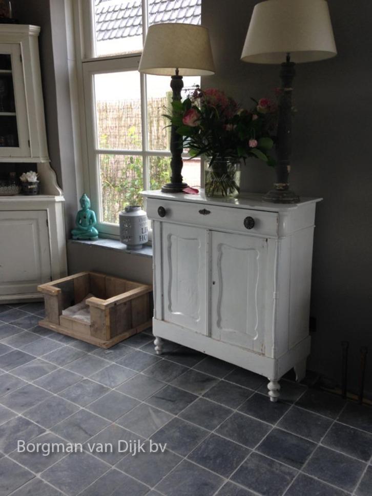 Vietnamees hardsteen 20x20 cm - landelijke plavuizen, Doe-het-zelf en Verbouw, Tegels, Nieuw, Vloertegels, Hardsteen, Ophalen