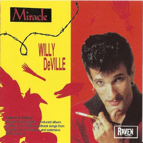 WILLY DEVILLE CD MIRACLE + BONUS TRACKS, Cd's en Dvd's, Cd's | Pop, Gebruikt, 1980 tot 2000, Ophalen of Verzenden