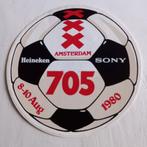 Oude sticker.  Voetbaltoernooi Amsterdam 705.  1980., Verzamelen, Ophalen of Verzenden