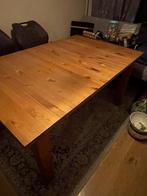 Eet tafel van ikea uitklapbaar tot 2 meter en 5centimeter, Huis en Inrichting, Tafels | Eettafels, 200 cm of meer, Zo goed als nieuw