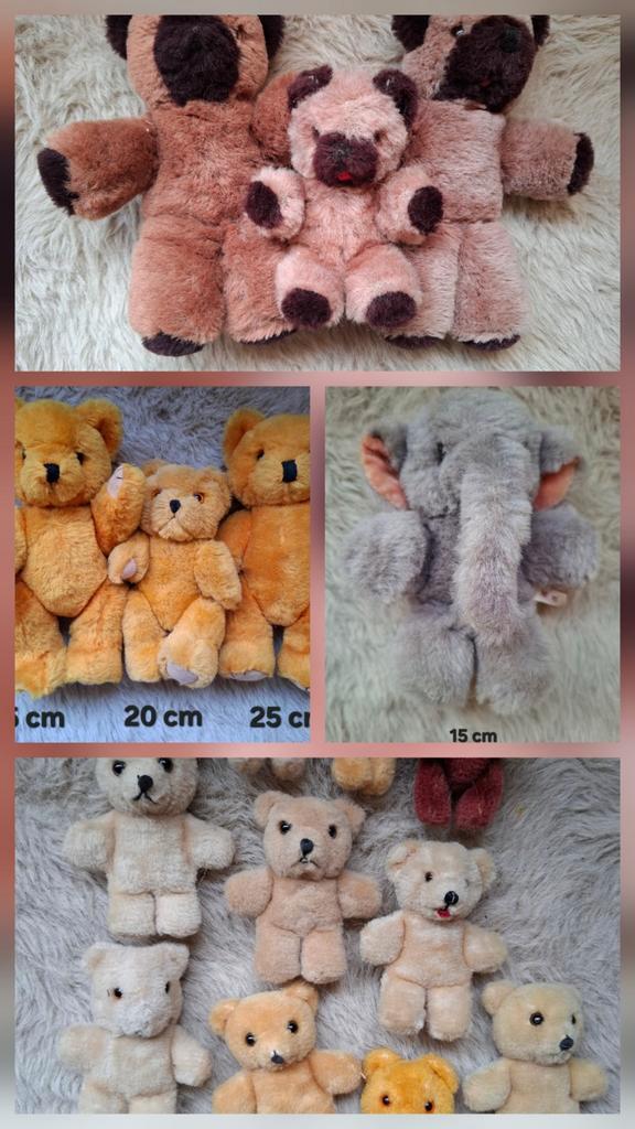Shanghai Doll Factory - verkoop van verzameling, Verzamelen, Beren en Cherished Teddies, Gebruikt, Stoffen beer, Overige merken