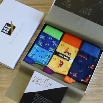 FUN SOKKEN CADEAUBOX - SEXSOX - NIEUW