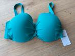 Cyell Sea Sparkle bandeau bikinitop 80E turqoise, Kleding | Dames, Badmode en Zwemkleding, Overige kleuren, Nieuw, Ophalen of Verzenden