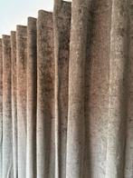 Nieuw Wave Gordijn - 320x260cm - Donker Beige Velours, Huis en Inrichting, Stoffering | Gordijnen en Lamellen, Ophalen of Verzenden