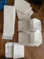 5 Opbergers STUK  van  Ikea en 2 kleinere, Doe-het-zelf en Verbouw, Kratten en Dozen, Doos, 60 cm of meer, Minder dan 35 cm, Ophalen of Verzenden