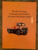 Leaflet folder Mercedes-Benz Unimog U 2400 TG 1994 nieuw, Nieuw, Mercedes-Benz, Mercedes, Ophalen of Verzenden