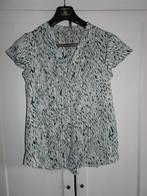 blouse korte mouw groen gespikkeld H&M 44 kapmouw, H&M, Maat 42/44 (L), Ophalen of Verzenden, Zo goed als nieuw