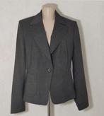 Donkergrijze designer blazer met wol en cashmere by Windsor, Kleding | Dames, Verzenden, Maat 42/44 (L), Zo goed als nieuw, Jasje