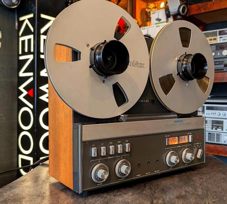 REVOX A77 • 2 TRACK • GEREVISEERD • GARANTIE • NAB ADAPTERS, Audio, Tv en Foto, Bandrecorders, Bandrecorder, Met banden, Ophalen