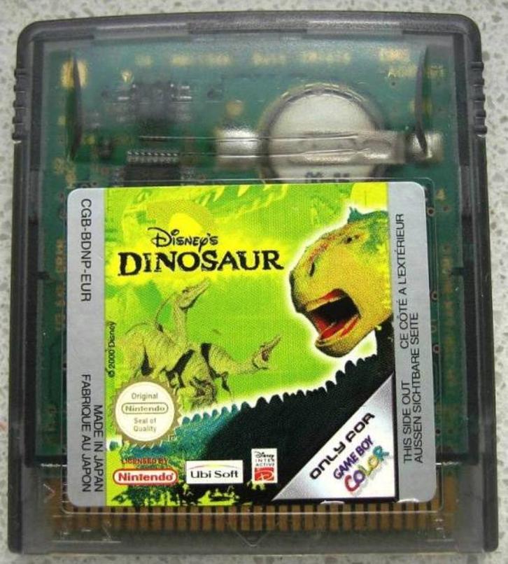 Disney's Dinosaur - GBC, Spelcomputers en Games, Games | Nintendo Game Boy, Gebruikt, Avontuur en Actie, 1 speler, Vanaf 7 jaar