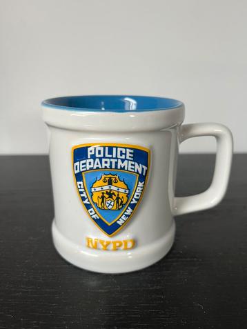 Unieke NYPD mok beker politie new york police department beschikbaar voor biedingen