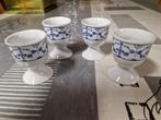 Blau saks jager Eierdopjes op voet 4 st, Huis en Inrichting, Ophalen of Verzenden, Zo goed als nieuw, Overige stijlen, Overige typen
