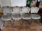Eetkamerstoelen  4 stuks, Huis en Inrichting, Stoelen, Ophalen, Overige materialen, Gebruikt, Overige kleuren