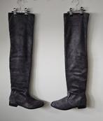 Grijze overknee laarzen, Chic Nana, maat 37, nieuw, Hoge laarzen, Chic Nana, Nieuw, Ophalen of Verzenden