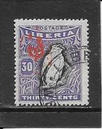 Liberia dienstzegel, Ophalen of Verzenden, Overige landen, Gestempeld