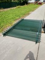 9 Meter Nieuw Spijlenhekwerk 200cm Hoog Groen, Ophalen, Nieuw, IJzer, Spijlenhekwerk