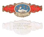 De Efteling Zwaan Oud Sigarenbandje, Verzamelen, Efteling, Ophalen of Verzenden, Zo goed als nieuw, Overige typen