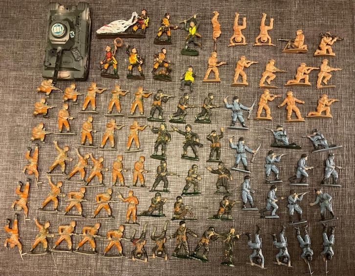 Leger Figuurtjes + 1 Tank ... Div, Verzamelen, Poppetjes en Figuurtjes, Zo goed als nieuw, Ophalen
