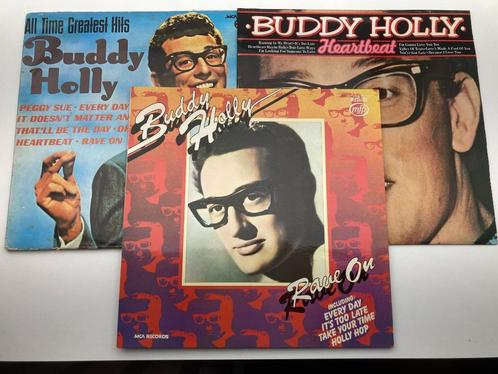 BUDDY HOLLY - (4 lp's) - Vinyl, Cd's en Dvd's, Vinyl | Pop, Gebruikt, 1960 tot 1980, 12 inch, Ophalen of Verzenden