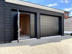 Garagedeur met loopdeur vrijwel drempelloos!, Nieuw, Ophalen of Verzenden, Garagedeur, Glas