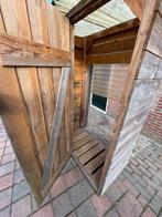 Houten opbergkast / tuinkast – stevig en droog!, Tuin en Terras, Bergingen en Tuinkasten, Ophalen, Gebruikt, -, -