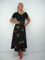 *Abfab Vintage 70's Jurk met Bloemetjes uit Finland 36*, Zwart, Flirti Finland, Ophalen of Verzenden, Zo goed als nieuw