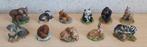 Franklin mint beeldjes dieren met jong, Verzamelen, Dierenverzamelingen, Zo goed als nieuw, Ophalen