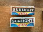 Vintage Sunlight zeep blokken (17), Ophalen of Verzenden
