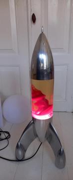 🚀 GEZOCHT Mathmos Lavalamp raket 🚀, Ophalen of Verzenden, Gebruikt, Glas, Minder dan 100 cm