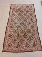 Grandfoulard woonkleed bloemen zalm paars 226/125, Gebruikt, Etten-Leur, DJT@dejuistetoon.eu, Ophalen of Verzenden