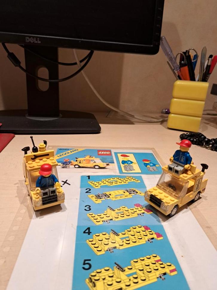 Lego Legoland 6521 2 stuks. - Compleet met Instructies, Kinderen en Baby's, Speelgoed | Duplo en Lego, Gebruikt, Lego, Complete set