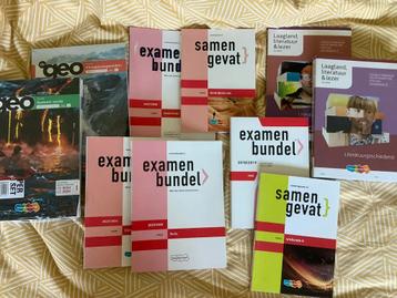 VWO Schoolboeken Pakket, samengevat, examenbundel, laagland beschikbaar voor biedingen