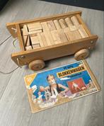 Houten Blokkenwagen, Ophalen of Verzenden, Gebruikt, Overige merken