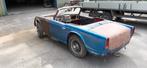 Triumph TR4, rollend chassis en carrosserie. Cal.import, Ophalen