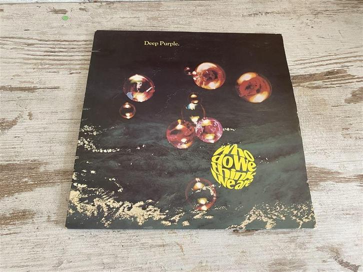 Deep purple - who do we think we are vinyl [1462], Cd's en Dvd's, Vinyl | Rock, Zo goed als nieuw, Poprock, 12 inch, Ophalen of Verzenden