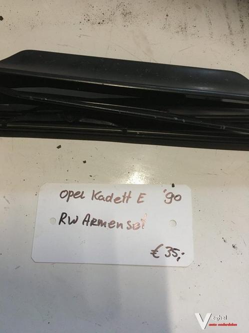 Opel Kadett E Cabrio 1990 GSI 2.0 8v Ruitenwisserarmen set, Auto-onderdelen, Ruiten en Toebehoren, Gebruikt, Ophalen of Verzenden