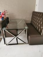 Eettafel met stoelen, Huis en Inrichting, Ophalen, Gebruikt, 50 tot 100 cm, Vijf personen of meer