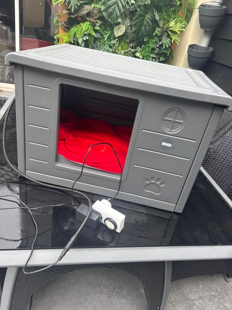 Verwarmd buitenhuisje, Dieren en Toebehoren, Ophalen, Zo goed als nieuw, Overige