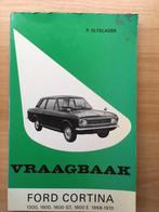 vraagbaak Ford Cortina 1300-1600-1600 GT-1600 E  1968 - 1970, Auto diversen, Handleidingen en Instructieboekjes, Ophalen of Verzenden