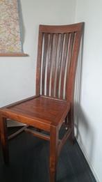 Eikenhouten stoel, Huis en Inrichting, Stoelen, Ophalen, Gebruikt, Bruin, Klassiek