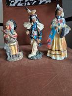 Indianen Beelden Collectie, Verzamelen, Beelden en Beeldjes, Ophalen, Zo goed als nieuw, Mens