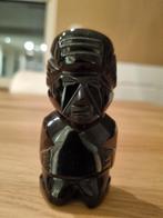Handgesneden Azteeks / Maya Beeldje van Obsidiaan, Ophalen of Verzenden