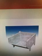 container met kiepinstallatie, Ophalen
