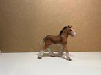 Schleich shire veulen 100, Ophalen of Verzenden, Zo goed als nieuw, Paard, Beeldje of Figuurtje
