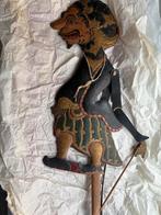 Oude authentieke Wayang Golek-pop Gareng (Java- Indonesië), Ophalen of Verzenden