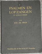 Psalmen en lofzangen in cijferaccoorden Joh. De Heer, Gebruikt, Overige soorten, Ophalen of Verzenden, Religie en Gospel